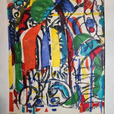 Gothica II Silkscreen by Philip Siebert