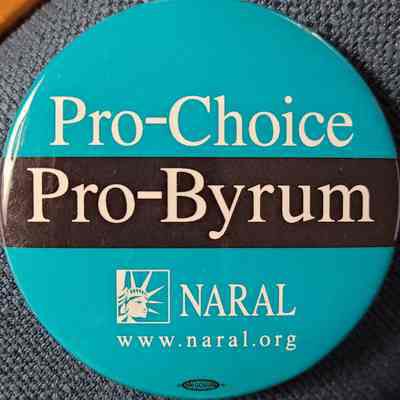 Dianne Byrum Congressional NARAL Button
