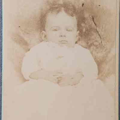 Portrait of a Child CDV by Cassey & Merell