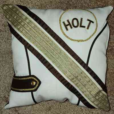 Holt Ram Marching Band 1994-2021 Band Uniform Pillow