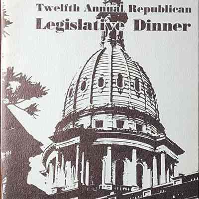 Republican Legislative Dinner, 1976