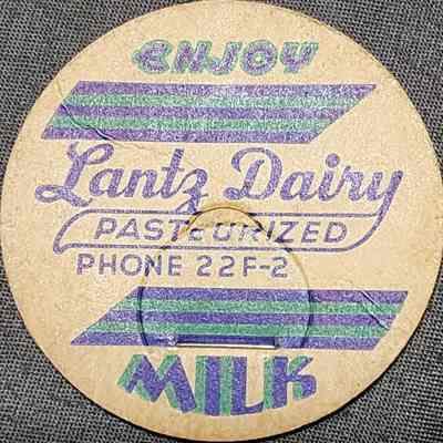 Lantz Dairy, Leslie, Cap