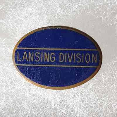 REO Lansing Division Enamel Pin