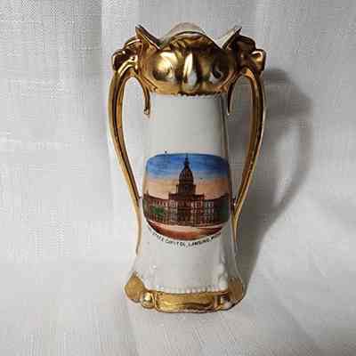 State Capitol Porcelain Souvenir Vase