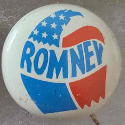 Romney 1968 Campaign Button
