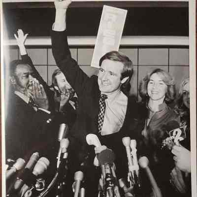 Riegle Campaign Press Photograph