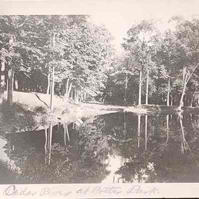 Cedar River at Potter Park Snapshot Photo