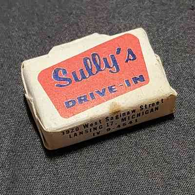 Sully's Drive-In Sugar Packet