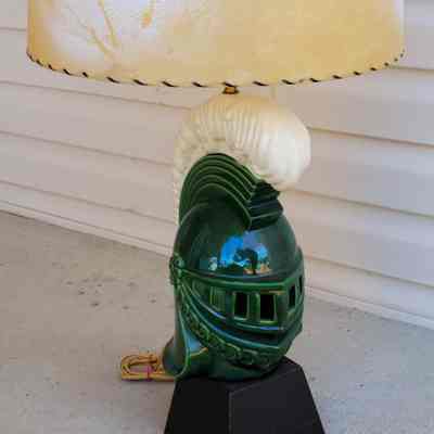 Pair of Spartan Helmet Lamps