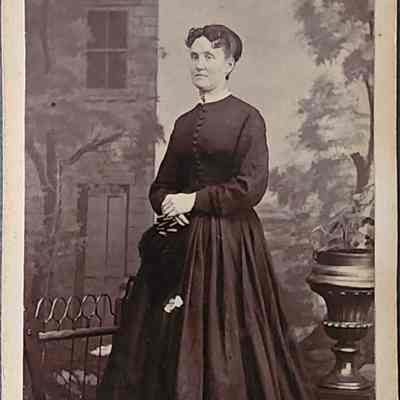 Portrait of a Woman CDV by Engelhart