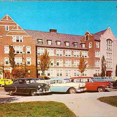 Natural Science Building, Michigan State University, Postcard
