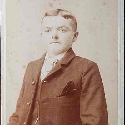 Christian Kalmbach Cabinet Card by Cassey & Co.