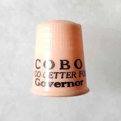 Cobo A Go-Getter for Governor Pink Thimble