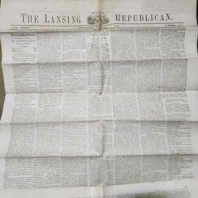 Lansing Weekly Republican, January 1, 1879