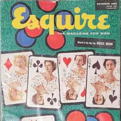 Esquire Magazine 1953 feat. Biggie Munn