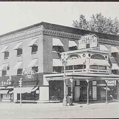 Hotel Wentworth, Lansing, Michigan Postcard