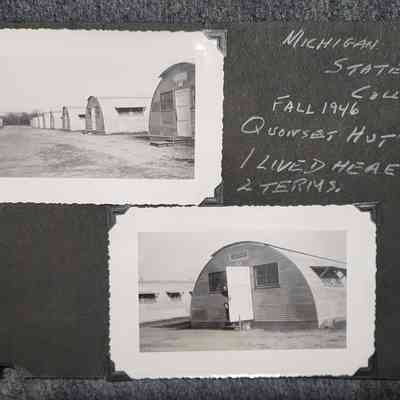 MSC Quonset Huts 1946 Photographs