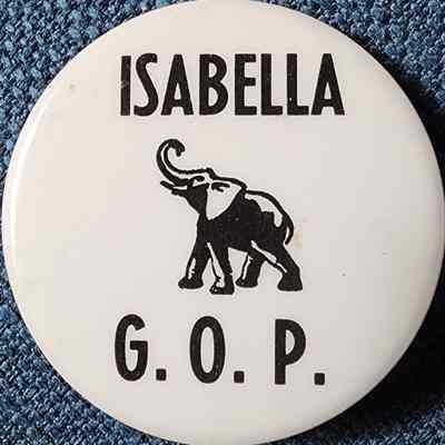 Isabella G.O.P. Button