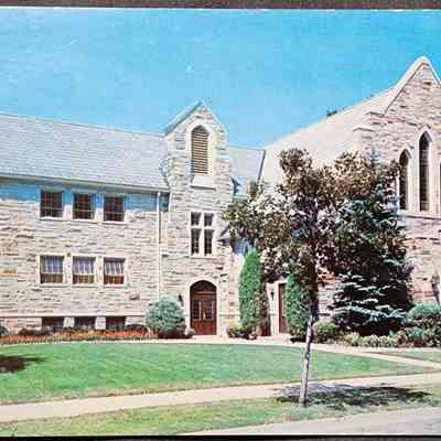 Westminster Presbyterian Church, Lansing, Postcard