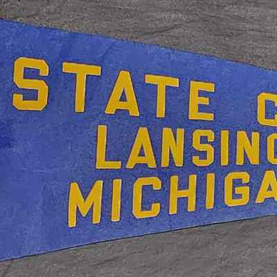 State Capitol, Lansing, Michigan Pennant