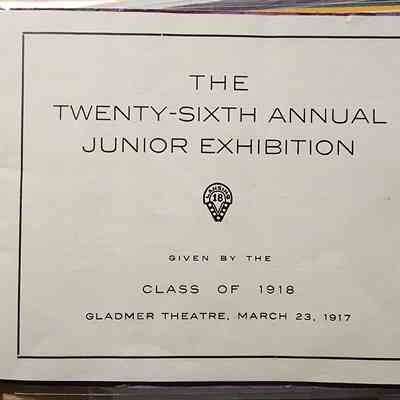 Gladmer Theatre Junior Exhibition Booklet