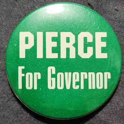 Pierce for Governor Button