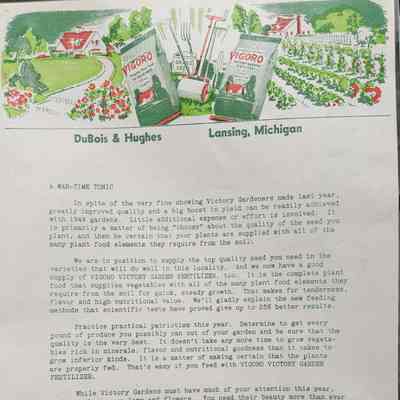 DuBois & Hughes Advertising Letter