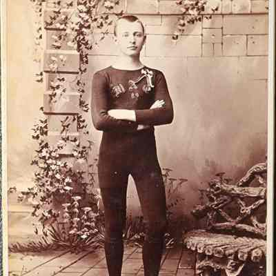 M.A.C. Athlete Cabinet Card by Metropolitan Art Gallery, Dan W. Smith