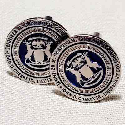 Gov. Granholm Inaugural Cufflinks