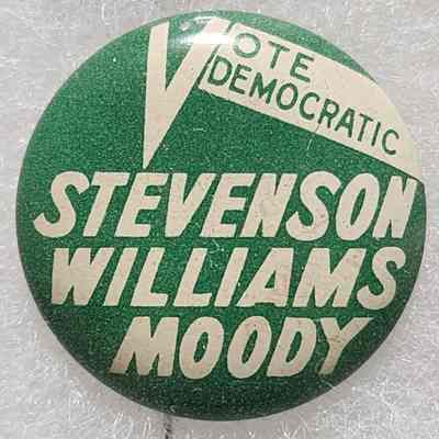 Stevenson-Williams-Moody Coattail Button