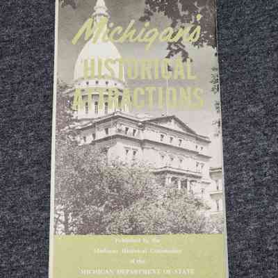 Michigan's Historical Attractions Map