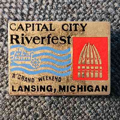 Capital City Riverfest, Lansing, Michigan, Pin