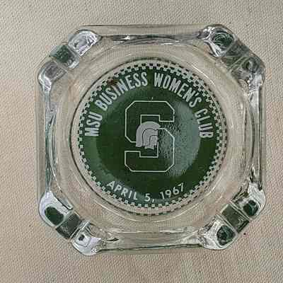 MSU Business Women's Club 1967 Ashtray