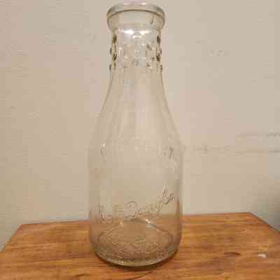 Holt Dairy Co. Embossed Quart Bottle