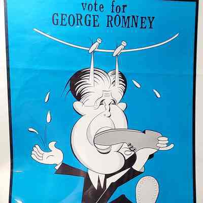 George Romney Secretary of Offense Poster