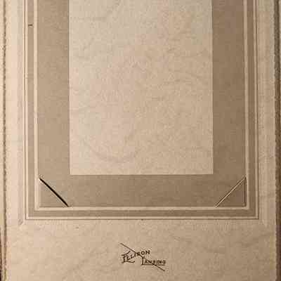 Ellison Studio Empty Photo Folder Frame Mount