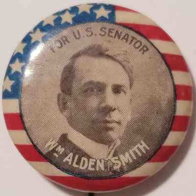 William Alden Smith for U.S. Senator Button