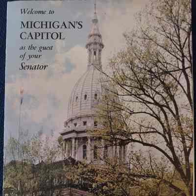 Michigan Capitol Sander Levin Guest Book