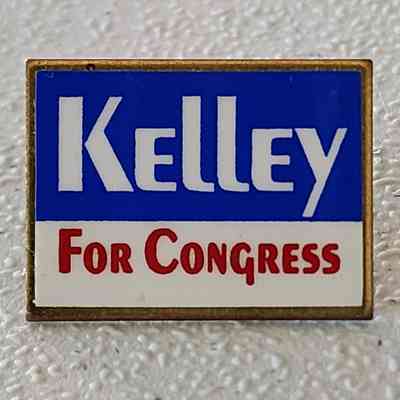 Kelley for Congress Lapel Pin