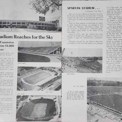 Spartan Stadium Addition Article from Program