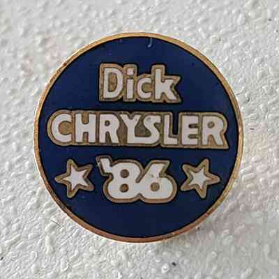 Dick Chrysler '86 Enamel Pin