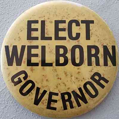 Elect Welborn Governor Button