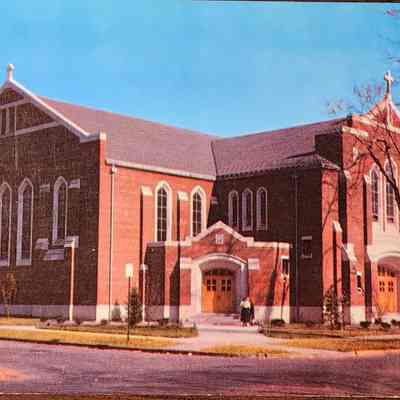 Church of the Resurrection, Lansing, Michigan Postcard