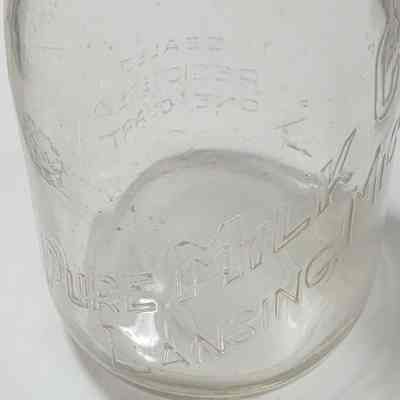 Pure Milk Co. Embossed Quart