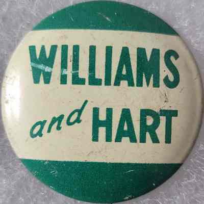 Williams-Hart Coattail Button
