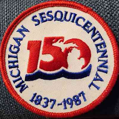 Michigan Sesquicentennial Patch