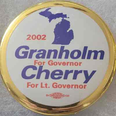 Granholm-Cherry Button