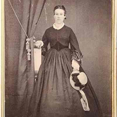 Miss C. Camp, Lansing, Mich. CDV