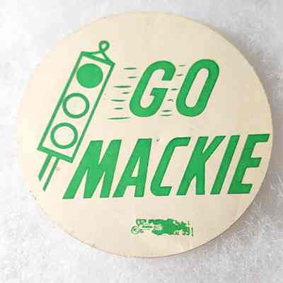 Go Mackie Sticker