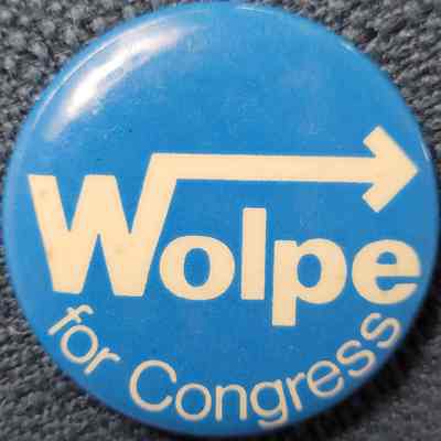 Wolpe for Congress Button